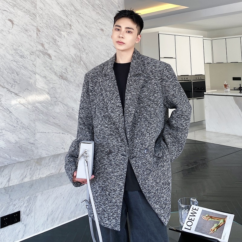  Ƽ     Ʈ  ܿ Trenchcoat  ѱ м  ĳ־  Thicken Trench Coat Outerwear